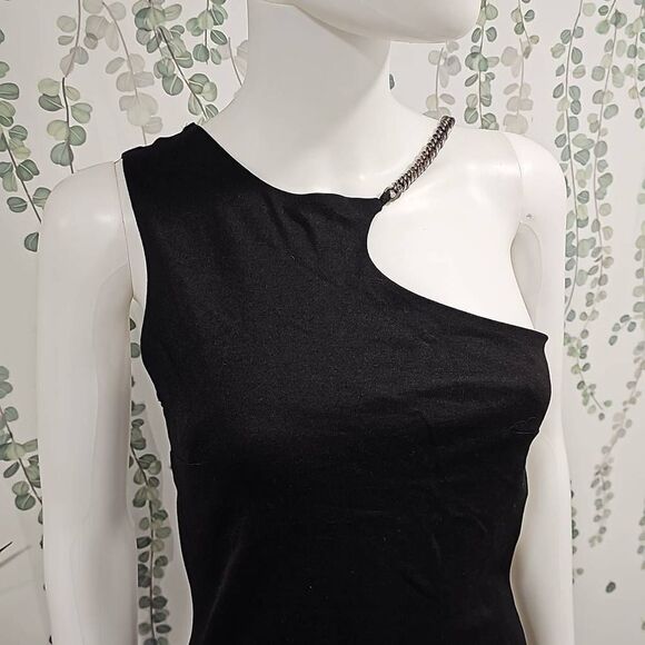 NWOT Topshop Chain Curve Mini Body-Con Dress Size 6 - Picture 5 of 10